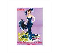 Wee Blue Coo Advert Movie Lollobrigida Gina Donna Bella Mondo Italy Wall Art Print