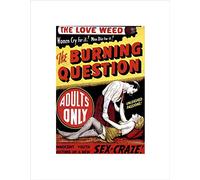 Wee Blue Coo Advert Weed Marijuana 1936 The Love Weed Wall Art Print