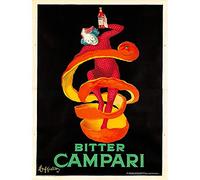 Wee Blue Coo Advertising Bitter Liqueur 1921 Art Print Poster Wall Decor 12X16 Inch