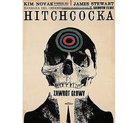 Wee Blue Coo Advertising Cultural Movie Film Hitchcock Vertigo Poland Large Art Print Poster Wall Decor 18x24 inch