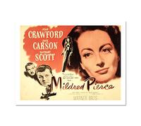 Wee Blue Coo Advertising Movie Film Mildred Pierce Crawford Joan Drama Large Framed Art Print Poster Wall Decor 18x24 inch