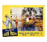 Wee Blue Coo Advertising Movie Film Musical South Pacific Rodgers Hammerstein Art Print Poster Wall Decor 12X16 Inch