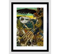 Wee Blue Coo Akseli Gallen Kallela The Defense Sampo Framed Wall Art Print
