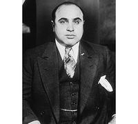 Wee Blue Coo Al Capone 1935 Mafia Nyc Gangster Art Print Poster Wall Decor 12X16 Inch
