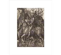 Wee Blue Coo Albrecht Durer Knight Death Devil Old Master Wall Art Print