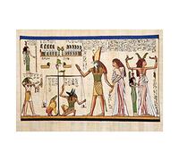 Wee Blue Coo Ancient Egyptian Hieroglyph Horus Thoth Anubis Picture Wall Art Print