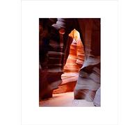 Wee Blue Coo Antelope Canyon Arizona Cave Art Wall Art Print