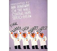 Wee Blue Coo Barber Shop Quartet Central Park New York Unframed Wall Art Print Poster Home Decor Premium