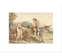 Wee Blue Coo Bartolomeo Pinelli Italian Peasant Family Donkey Wall Art Print