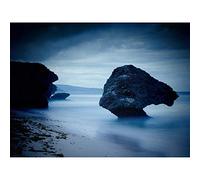 Wee Blue Coo Bathsheba Barbados Rocks Canvas Print