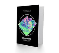 Wee Blue Coo Ben Lawers Mountain Topography Perthshire Scotland Greetings Card