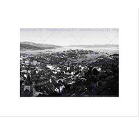 Wee Blue Coo Bergen Norway 1905 Vintage History Old BW Picture Wall Art Print