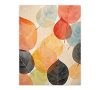 Wee Blue Coo Bittersweet October Autumnal Leaves Extra Large XL Wall Art Poster Print