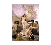 Wee Blue Coo Bouguereau Birth Of Venus Painting Picture Wall Art Print