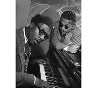 Wee Blue Coo Bumblebeaver VINTAGE PHOTO MUSIC JAZZ LEGEND THELONIOUS MONK PIANO POSTER ART PRINT