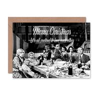 Wee Blue Coo CARD CHRISTMAS XMAS FREAKS CAST HORROR FILM FUN GIFT