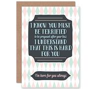 Wee Blue Coo CARD GREETING SYMPATHY EMPATHY HERE FOR YOU ALWAYS PRESENT GIFT