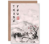 Wee Blue Coo CARD GREETING THANKS THANK YOU JAPANESE STYLE GIFT