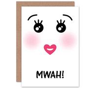 Wee Blue Coo CARD VALENTINE ROMANCE LOVE CUTE KAWAII JAPAN KISS GIFT