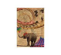 Wee Blue Coo Carnival Dictionary Page 12x16 Wall Art Print