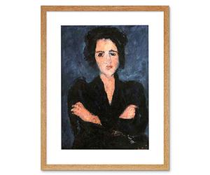 Wee Blue Coo Chaim Soutine Portrait Eva Framed Wall Art Print