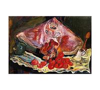 Wee Blue Coo Chaim Soutine Still Life With Ray Fish Wall Art Print