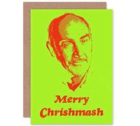 Wee Blue Coo Christmas Xmas Sean Connery New Art Gift Sealed Greeting Card Plus Envelope Blank inside