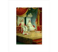 Wee Blue Coo Christoffer Wilhelm Eckersberg Anointing King Christian VIII Art Wall Art Print