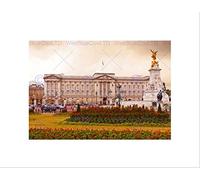 Wee Blue Coo Cityscapes Cultural Buckingham Palace London Royal Wall Art Print