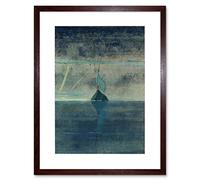 Wee Blue Coo Ciurlionis Sun Passing Capricorn Framed Wall Art Print