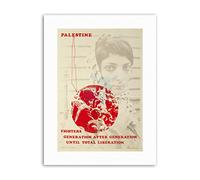 Wee Blue Coo Civil Rights Palestine Israel Liberation New Picture Political Canvas Art Print