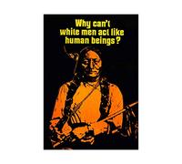Wee Blue Coo Civil Rights Wounded Knee Native American Picture Wall Art Print