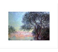Wee Blue Coo Claude Monet Antibes Seen From La Salis Old Master Wall Art Print