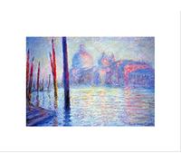 Wee Blue Coo Claude Monet Canal Grand Old Master Picture Wall Art Print
