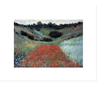 Wee Blue Coo Claude Monet Poppy Field In Giverny Old Master Wall Art Print