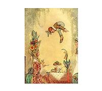 Wee Blue Coo Colour Boy Jumps Heath Robinson Wall Art Print