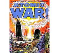 Wee Blue Coo Comic Book Cover Atomic War Mushrrom Cloud Explosion Nuclear USA Art Print Poster Wall Decor 12X16 Inch