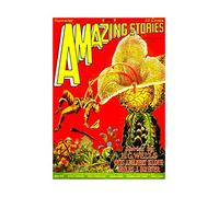 Wee Blue Coo Comicbuch Cover Amazing Stories Don't Feed The Plants Wandkunstdruck