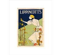 Wee Blue Coo Commercial Advert Lippincott's Magazine May UK Wall Art Print