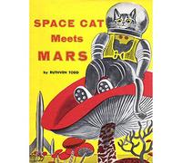 Wee Blue Coo Copertina Space Cat Soddisfa Mars Ruthven Todd Rocket Fungo Uk Fine Art Print-Poster, 30 X 40 Cm