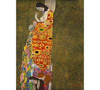 Wee Blue Coo Cultural Gustav Klimt Hope Abstract Secession Symbolism Art Print Poster Wall Decor 12X16 Inch