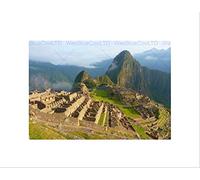 Wee Blue Coo Cultural Landscape Machu Picchu Peru Ruin Ancient Wall Art Print
