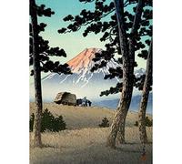 Wee Blue Coo Cultural Nature Landscape Japan Fuji Kawase Hasui Art Print Poster Wall Decor 12X16 Inch