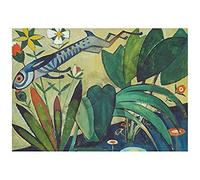 Wee Blue Coo De Souza Cardoso Leap Of Rabbit Wall Art Print