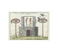 Wee Blue Coo Demons Magic 1775 Necromancy Wall Art Wall Art Print