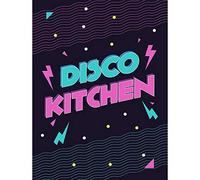 Wee Blue Coo Disco Kitchen 80S Unframed Wall Art Print Poster Home Decor Premium