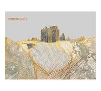 Wee Blue Coo Dunnottar Castle Stonehaven Scotland Ancient Marble Canvas Art Print