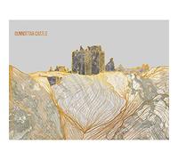 Wee Blue Coo Dunnottar Castle Stonehaven Scotland Ancient Marble Canvas Print