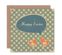 Wee Blue Coo EASTER CHICKS SPRING SEASON HOLIDAY BLANK GREETINGS CARD ART
