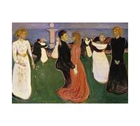 Wee Blue Coo Edvard Munch The Dance Of Life Painting Wall Art Print